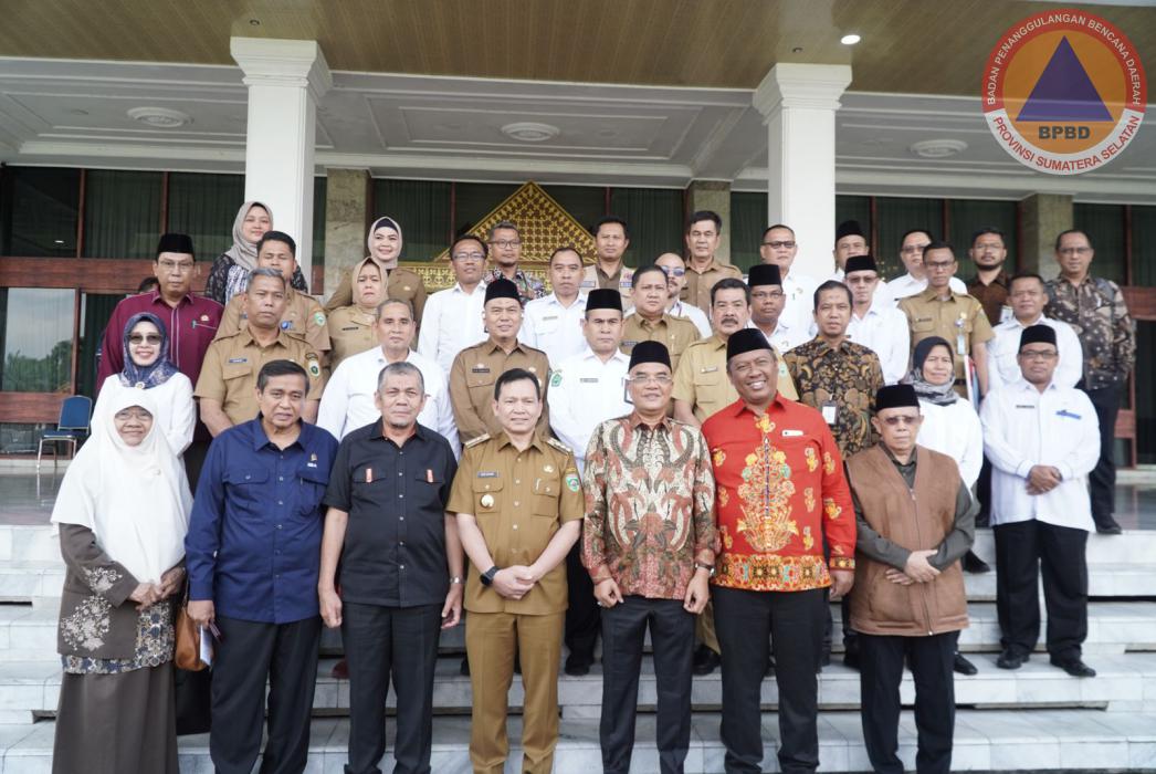 BPBD Provinsi Sumsel Menerima Kunjungan Kerja Komisi VIII DPR RI di Griya Agung Palembang