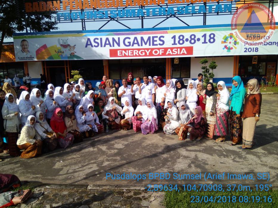 Seluruh Karyawan BPBD Provinsi Sumatera Selatan Memperingati Hari Kartini