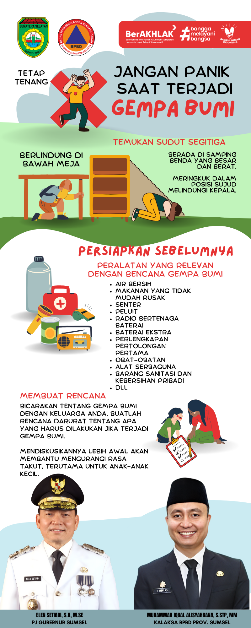 Jangan Panik Saat Terjadi Gempa Bumi