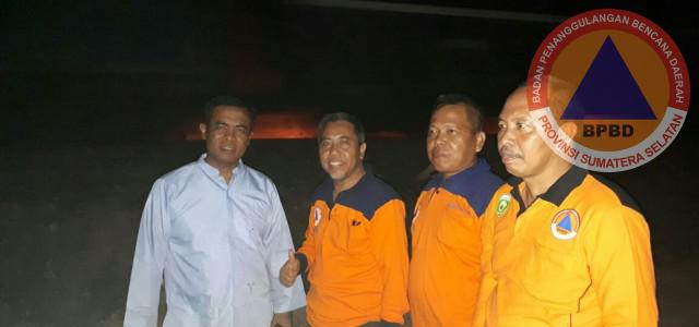 Pemadaman Kebakaran Lahan DI KTM Indralaya Utara Kabupaten Ogan Ilir